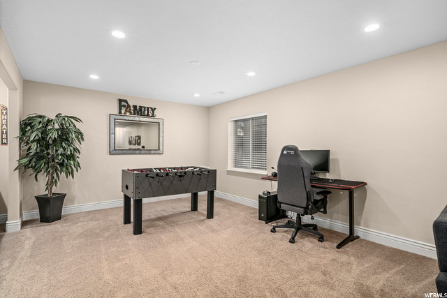 Family/ Game room in basement