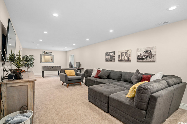 Family/ Game room in Basement