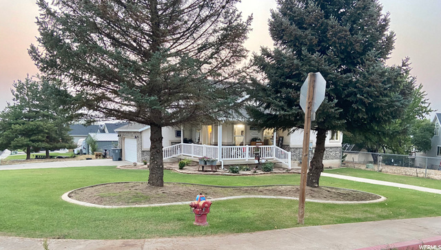 View of wrap around porch