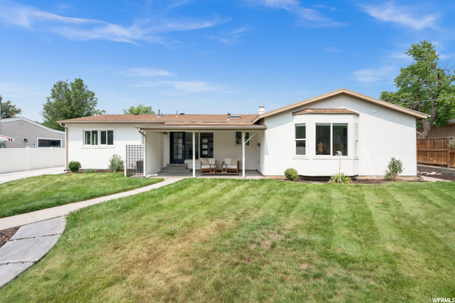 Rear View of House