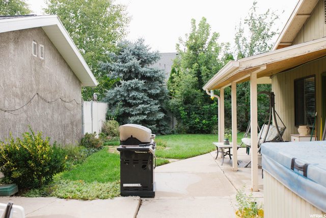 Side yard/patio