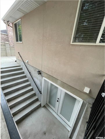 Basement entrance