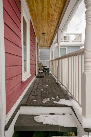 Covered porch
