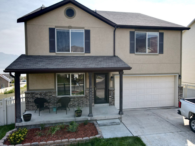 3468 S HAWK DR W Saratoga Springs, Utah Views for days!! You will love this floor plan! Walkout Daylight Basement with Lake views above the neighborhood homes below. 5 spacious bedrooms with large closets all upstairs!! Seller has added some beautiful closet organizers and paint. Great opportunity to add a full walk out mother in law apartment. Formal & semi formal dining room/or den option off the front living room area. Many spaces to gather & entertain friends. Tankless water heater Great storage throughout. Fully fenced yard. Square footage figures are provided as a courtesy estimate only. Buyer is advised to obtain an independent measurement. Buyer to verify fence line as it may go back an additional few feet.