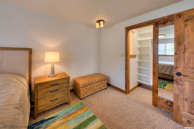 Walk-in closet in Master