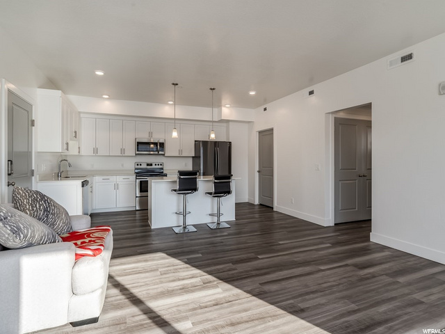 Spacious open concept