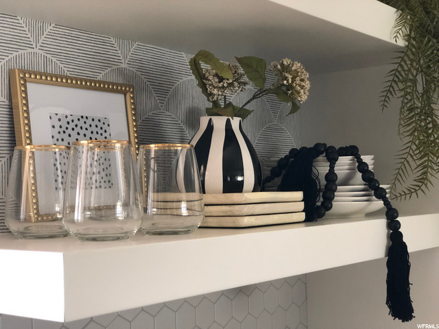 Open Shelving in Kitchen