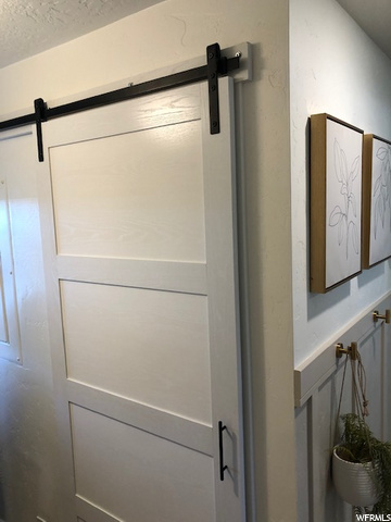 Sliding Door on Main Floor Full Bathroom
