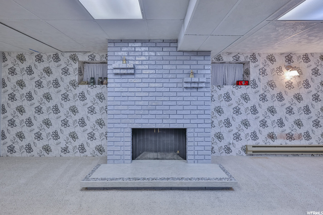Basemnt Fireplace