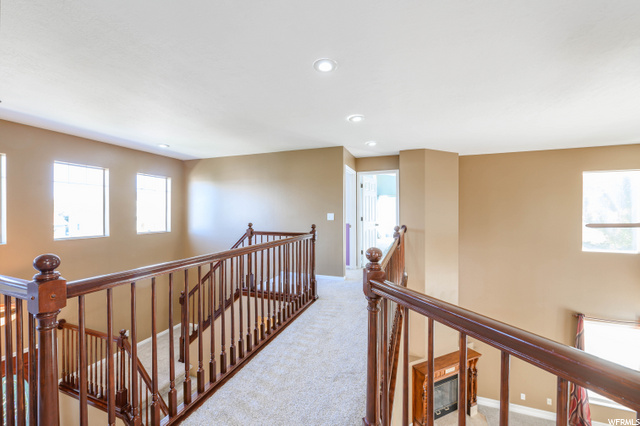 Upstairs bridge/loft