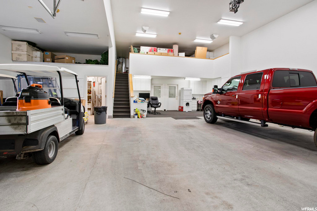 RV Garage: The 2 security offices could be taken out to fit an RV