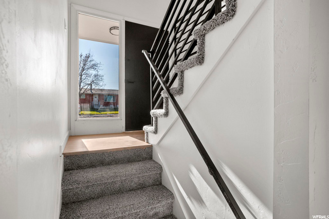 Split entrance front door