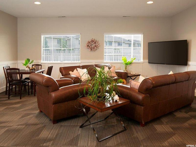 Interior of the clubhouse