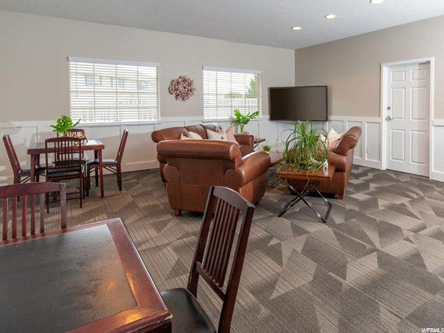 Interior of the clubhouse