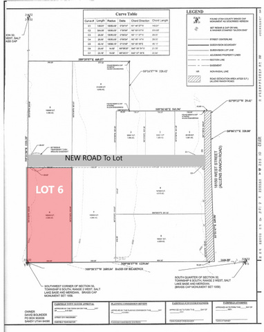 Turn right onto 645 South .. lot will be the last on the left where the road ends