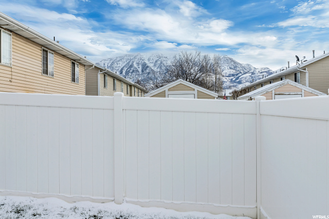 Mountain views from the backyard!