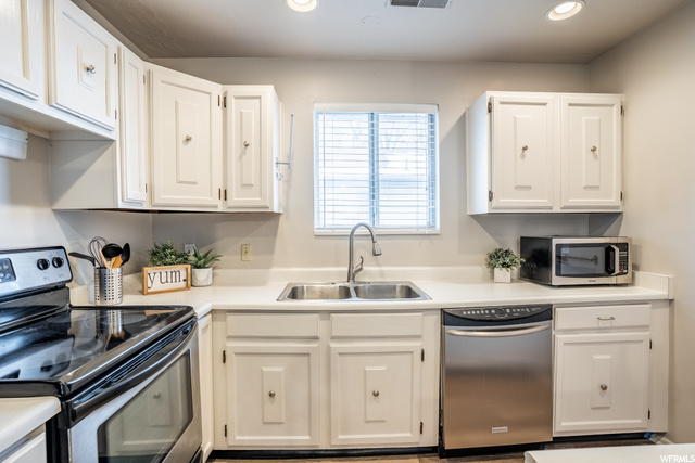 Kitchen with new appliances!