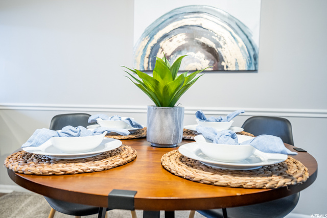 Eating area.