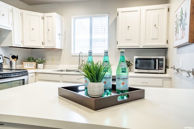 Updated look in the kitchen.