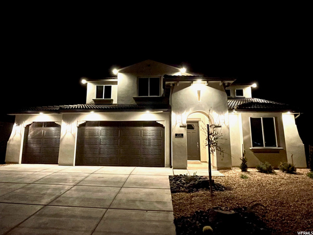 Exterior at night