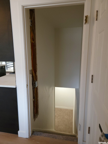 stairs to basement.