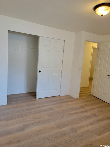 Master bedroom closet