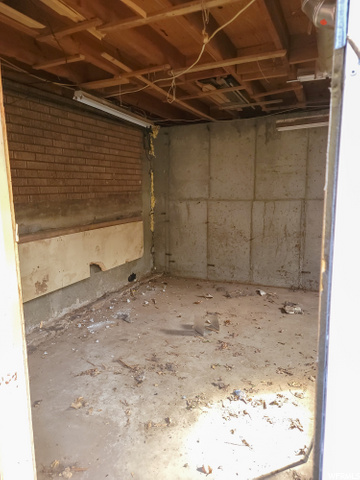 Attached shop/storage room