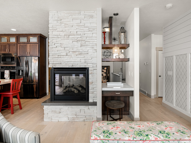 3-way fireplace