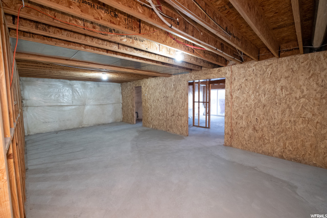 full unfinished basement