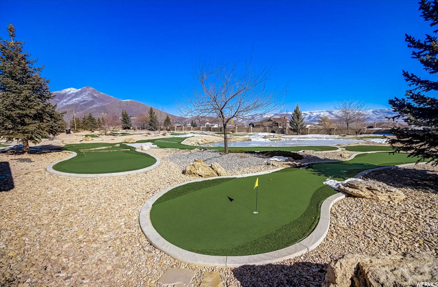 on-site miniature golf