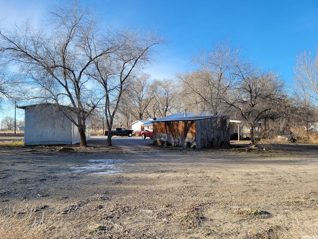 Back of property
