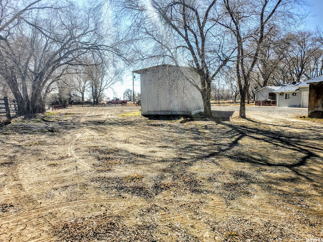 Back of property