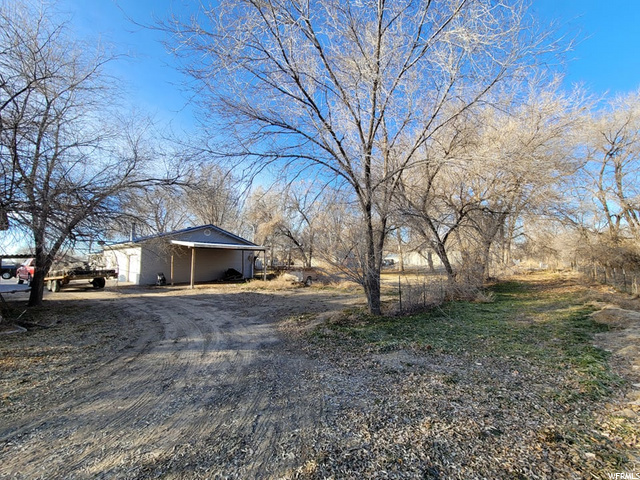 Back of property