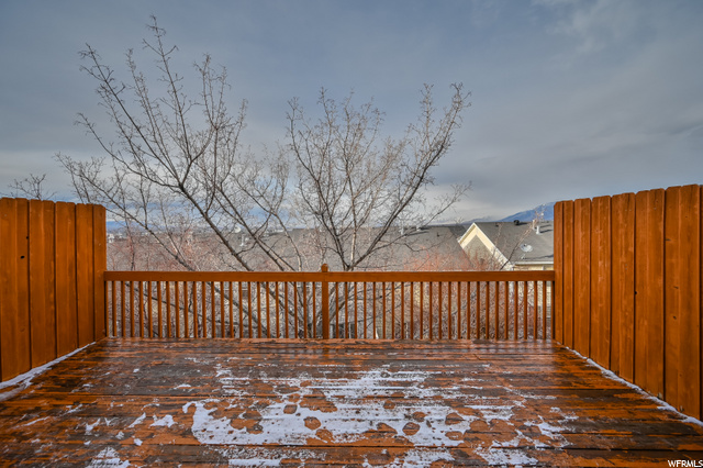 Deck off of Dining Room