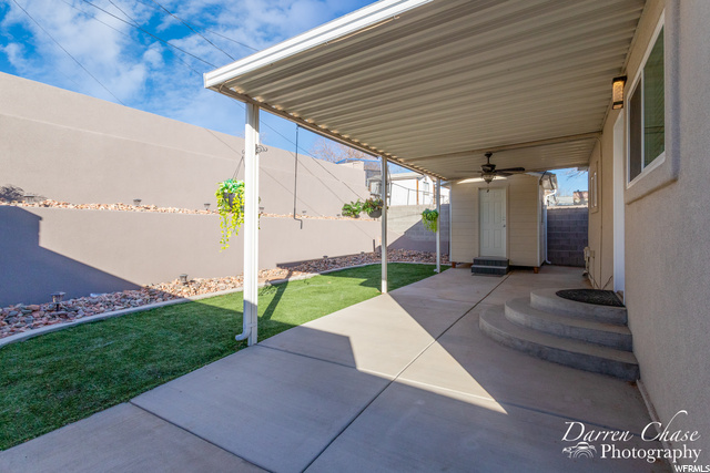Covered patio