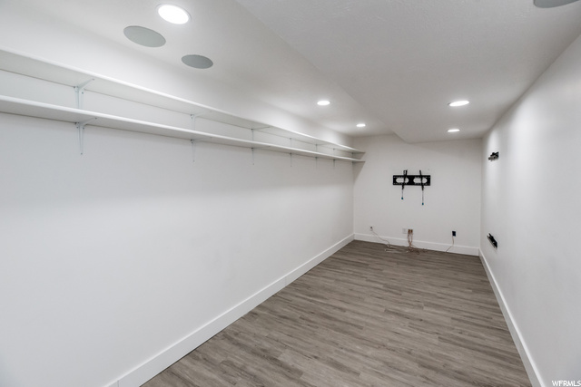 media/game room or storage room