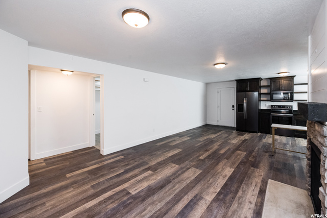 downstairs kitchen/family room