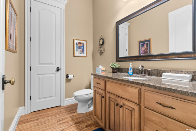 Main floor half bath