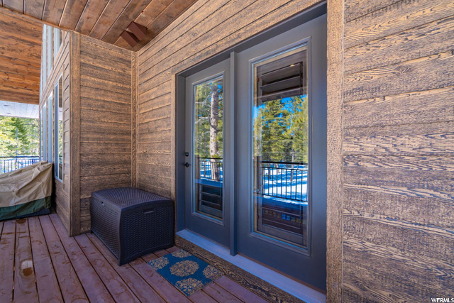 Upper Deck Outside Master Doors