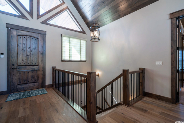 Stairs Down to Walkout Basement