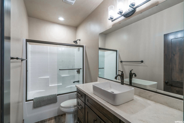 1 of 2 Full Bathrooms Downstairs