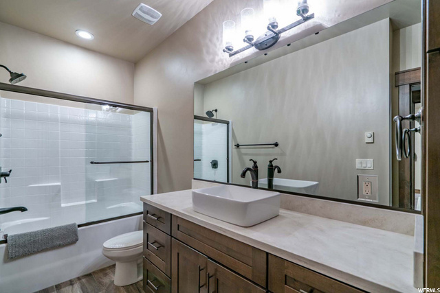 1 of 2 Full Bathrooms Downstairs