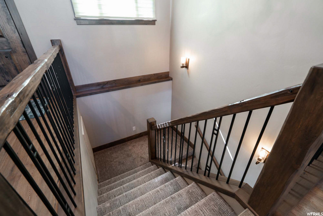 Stairs Down to Walkout Basement