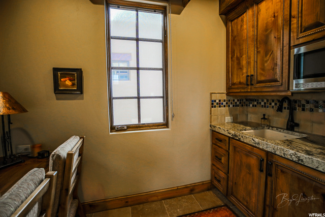 Kitchenette in Casita