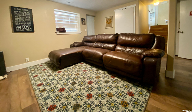 Downstairs family room