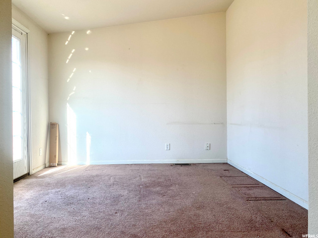 Den off of the master with french doors