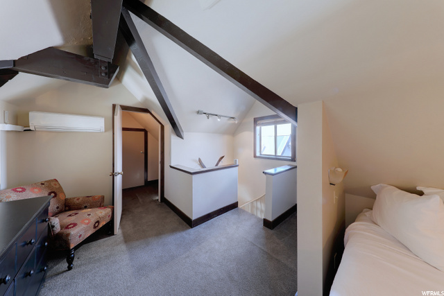 Loft has Large Storage Closet