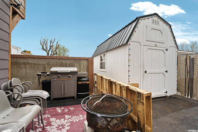 Deck and Shed