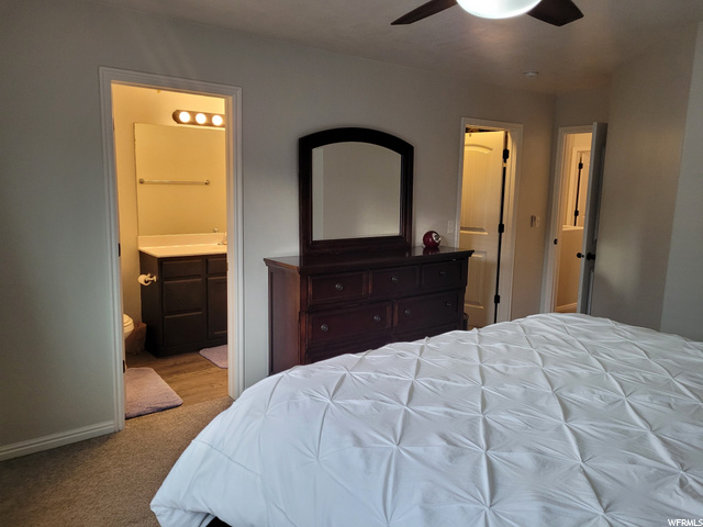 Master to Bath and Hall doors