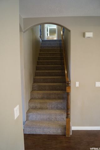 Up the stairs we go